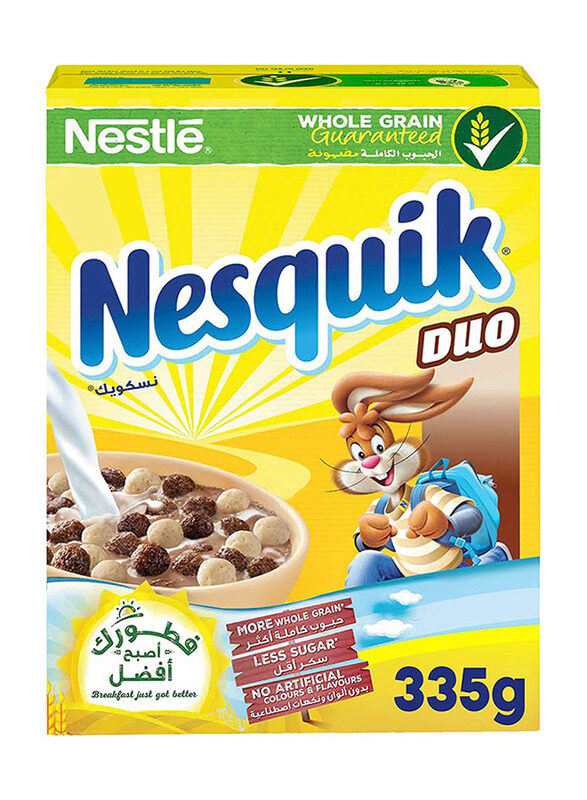 

Nestle Nesquick Duo Cereals, 335g