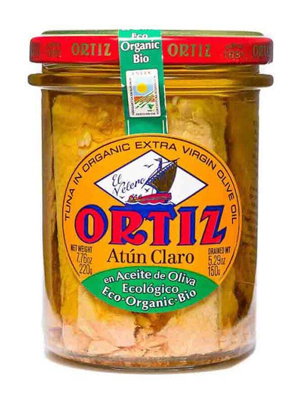 

Ortiz Tuna in Organic Extra Virgin Olive Oil, 220g