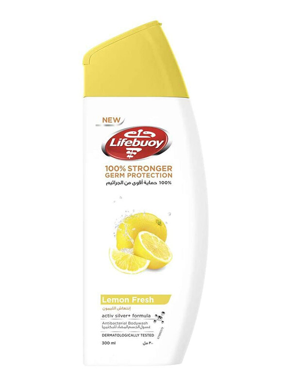 

Lifebuoy Lemon Fresh Anti-Bacterial Body Wash, 300ml