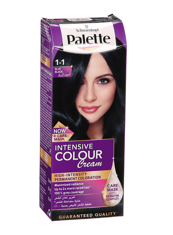 

Palette Hair Color Set, 1-1 Blue Black