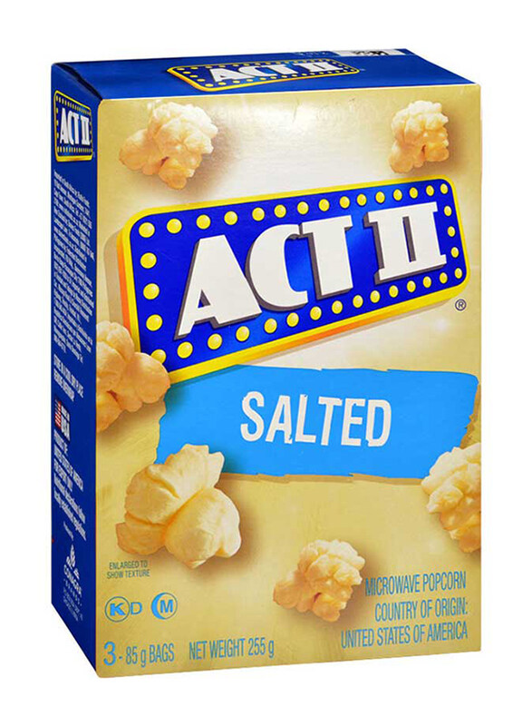 

Act II Salted Microwave Popcorn, 255g