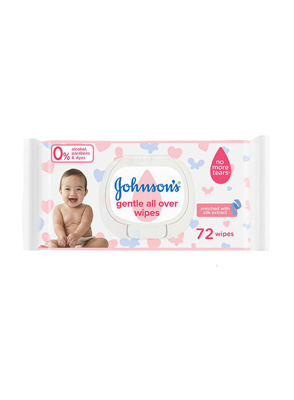 

Johnson's 72 Wipes Gentle All Over Wipes