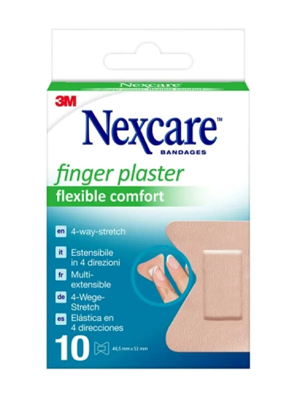 

Nexcare Finger Plasters, 10 Pieces