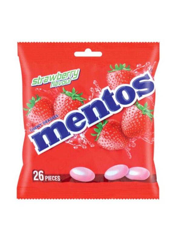 

Mentos Mono Strawberry Bag Candy, 70.2g