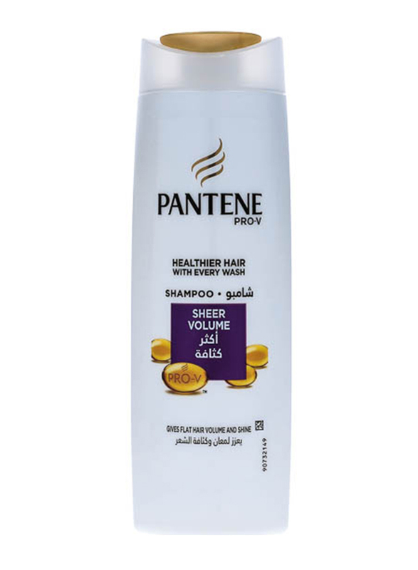 Pantene Pro-V Sheer Volume Shampoo for Damaged Hair, 400ml