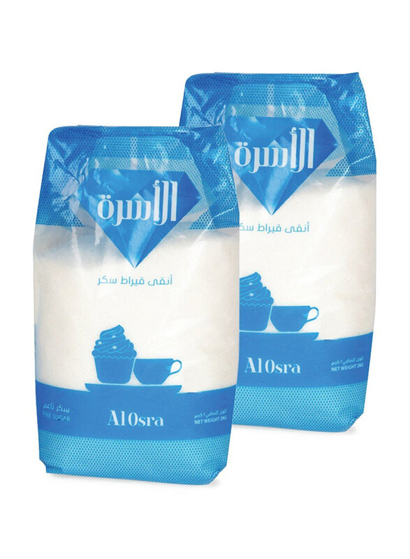 

Al Osra Fine Sugar, 2 x 2kg