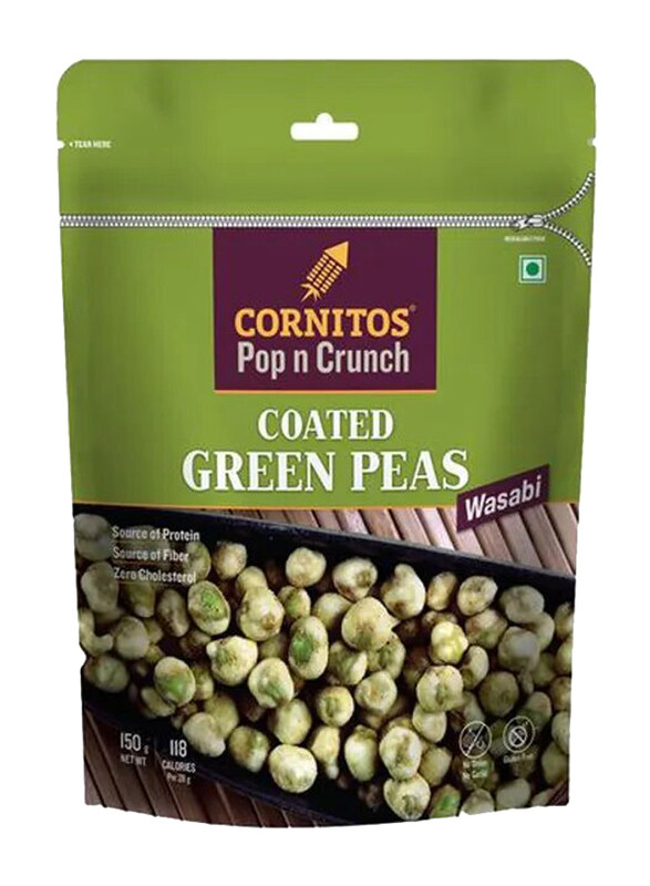 

Cornitos Wasabi Coated Green Peas, 150g