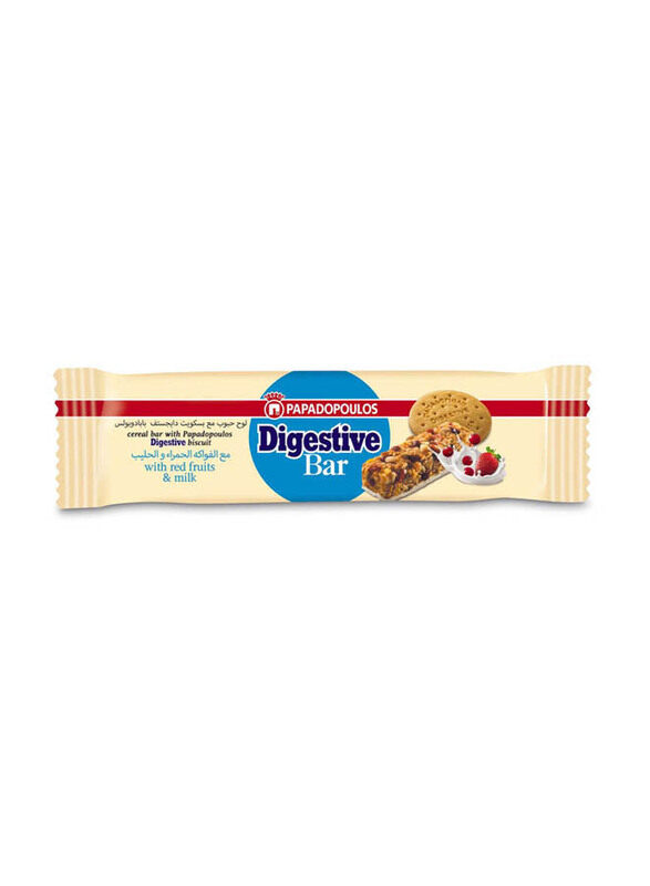 

Papadopoulos Digest Bar with Fruits & Milk, 28g