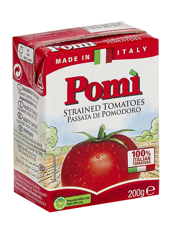 

Pomi Strained Tomatoes Passata, 6 x 200g