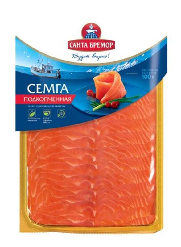 

Santa Bremor Smoked Salmon Fillet, 100g