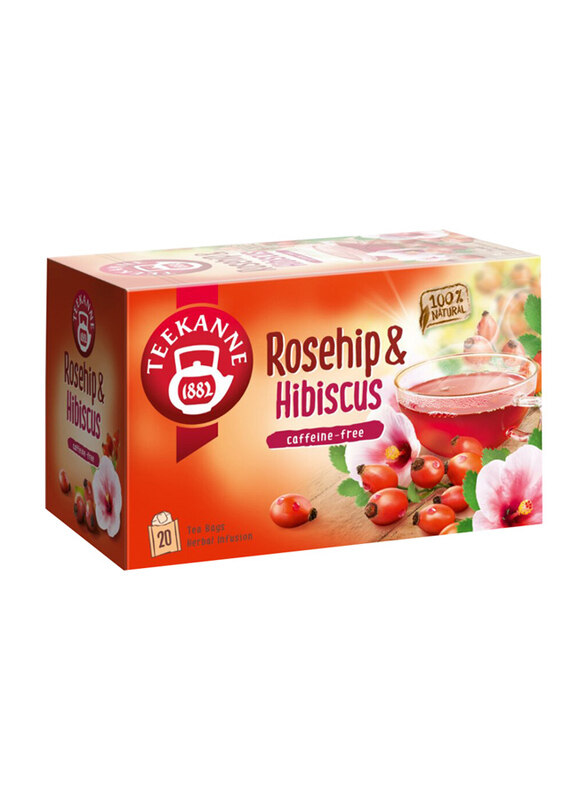 

Teekanne Caffeine Free Rosehip & Hibiscus Tea, 60g