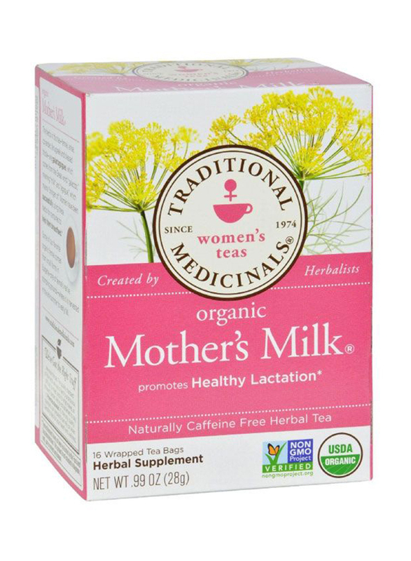 Traditional Medicinals Mother's Milk Herb Tea, 6 Tea Bags x 1.75g