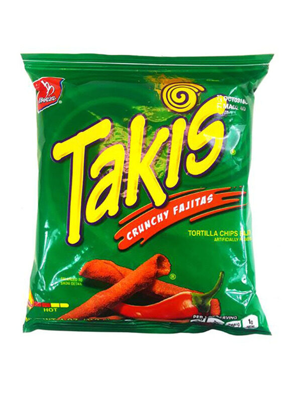 

Barcel Takis Crunchy Fajita Tortilla Chips, 4oz.