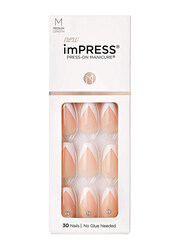 Kiss imPRESS False Nails, KIMM04C, So French