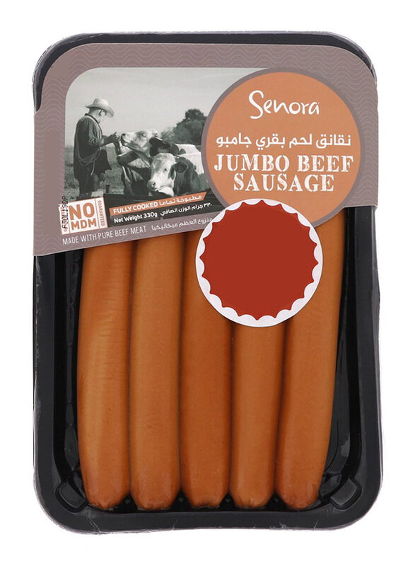 

Senora Jumbo Beef Sausages, 330g