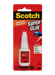 Scotch AD110 Super Glue Liquid, 5gm, Clear