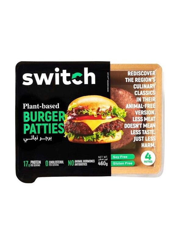 

Switch Plant Based Burger Patties, 460g