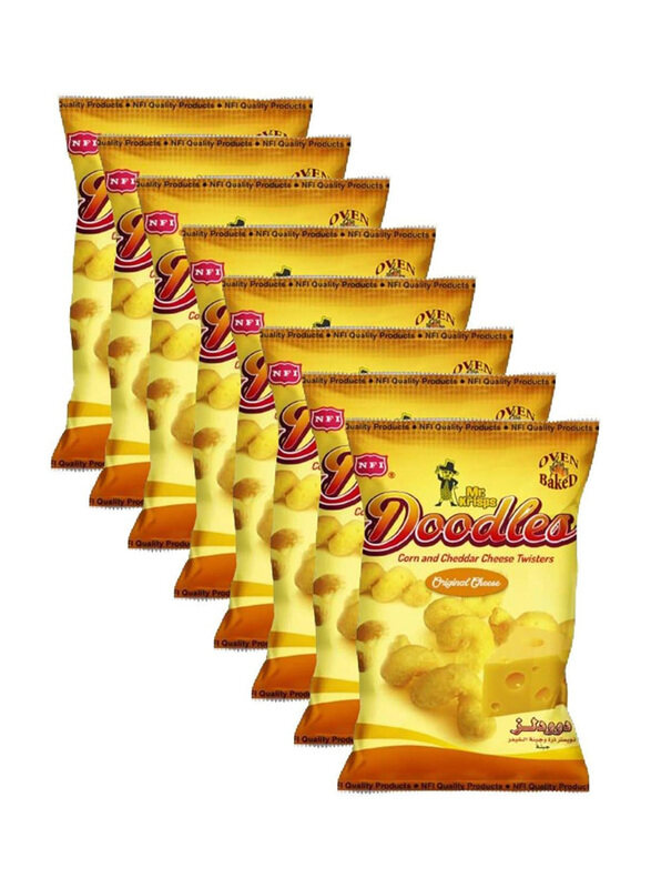 

Mr.Krisps Doodles Original Corn & Cheese Twister Chip, 215g