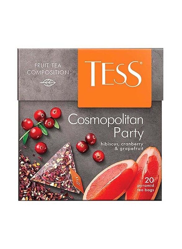 

Tess Cosmopolitan Party Herbal Tea Bags, 20 Tea Bags