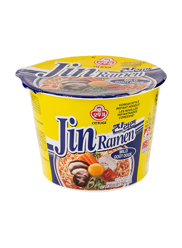 

Ottogi Jin Mild Bowl Noodles, 110g