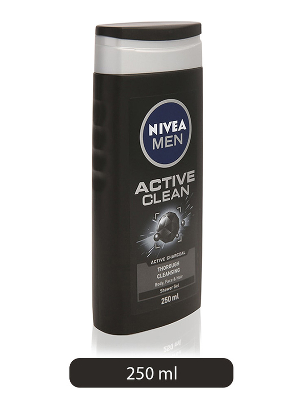 

Nivea Men Active Clean Shower Gel, 250ml