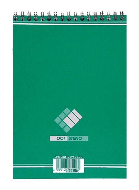 

Oxford Conquer ant Single Line Notepad, 180 Pages, 60 GSM, A5 Size, Green