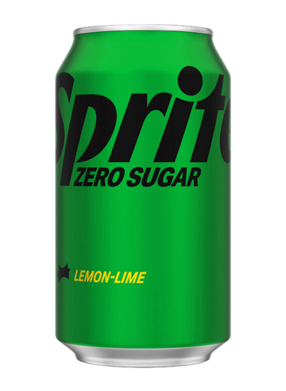 

Sprite Carbonated Zero Can Soft Drink, 330ml