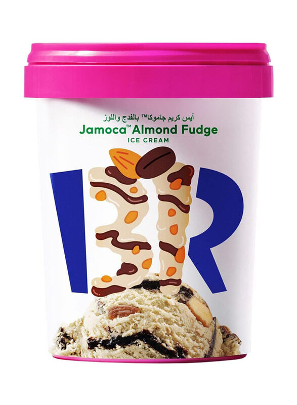 

Baskin Robbins Jamoca Almond Fudge Ice Cream, 1L