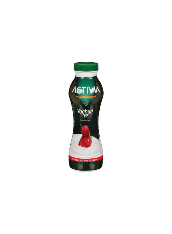 

Activia Snack Strawberry Drinkable Yogurt, 280ml