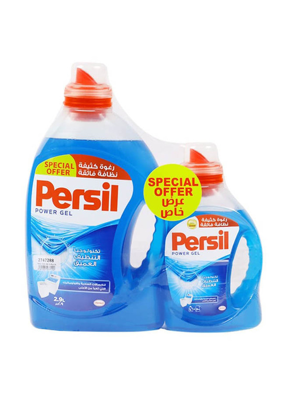 Persil Detergent Gel High Foam, 2.9 Liters + 1 Liter