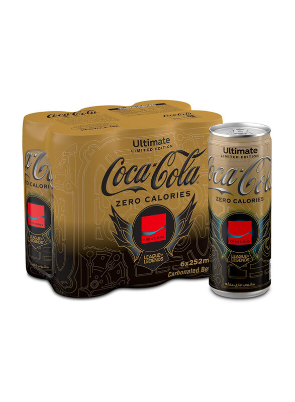 

Coca Cola Coke Zero Sugar Ultimate, 6 x 252ml