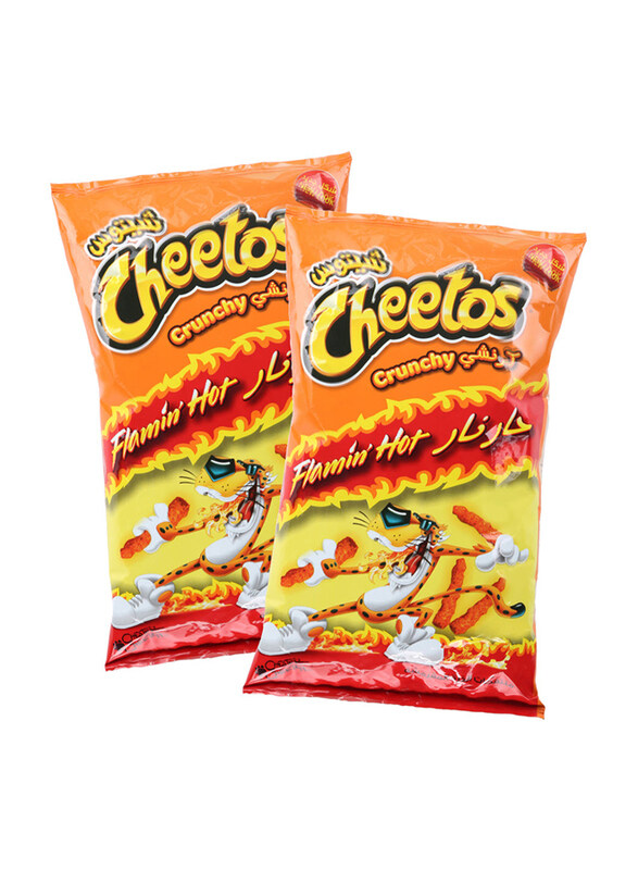 

Cheetos Flaming Hot Chips, 2 x 190g