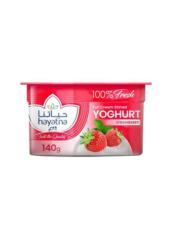 

Hayatna Strawberry Yoghurt, 140g