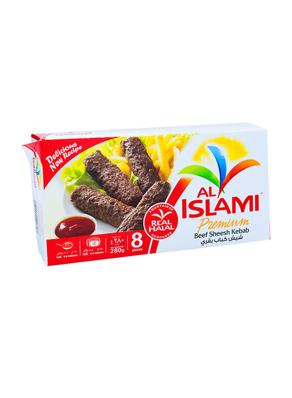 

Al Islami 8 Beef Sheesh Kebab, 280 grams