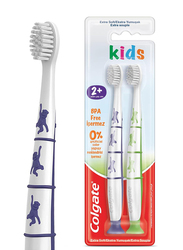 Colgate 2 Pieces Kids BPA Free Extra Soft Toothbrush