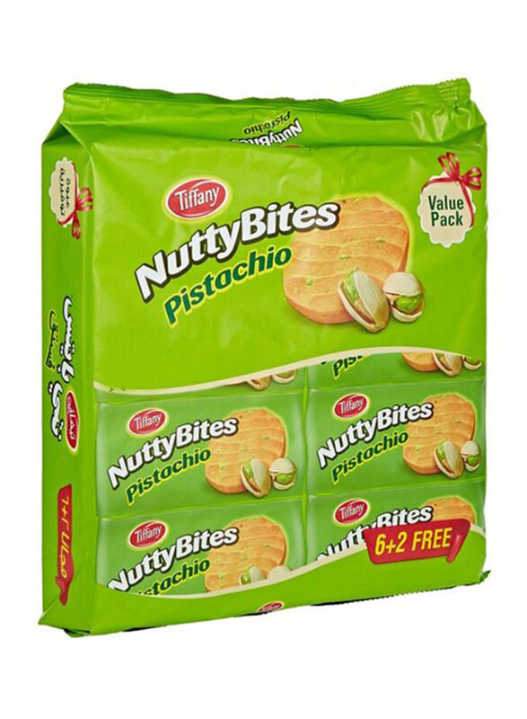 

Tiffany Nutty Bites Pistachio Biscuits, 8 x 90g