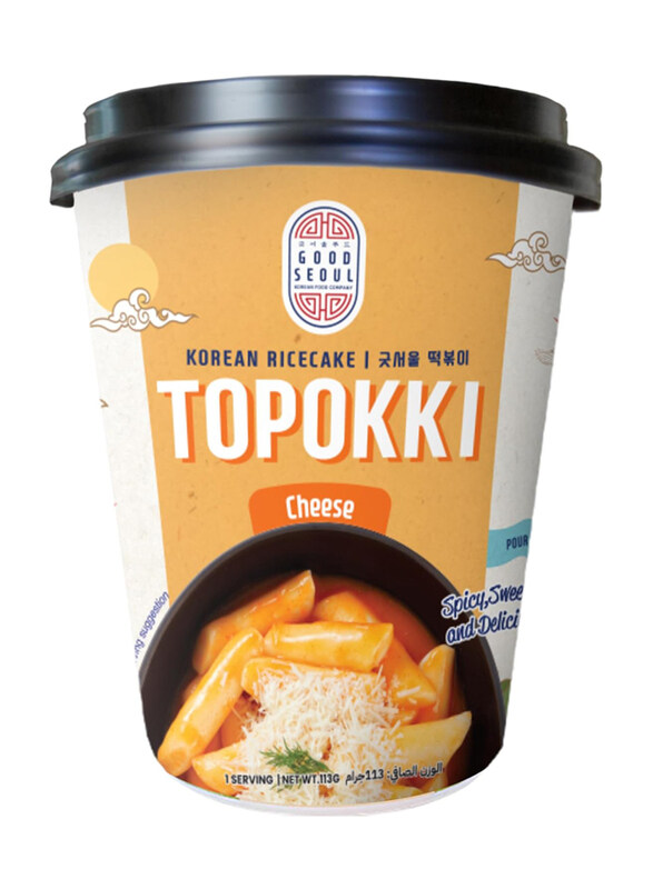 

Good Seoul Topokki Cheese Korean Ricecake, 113g
