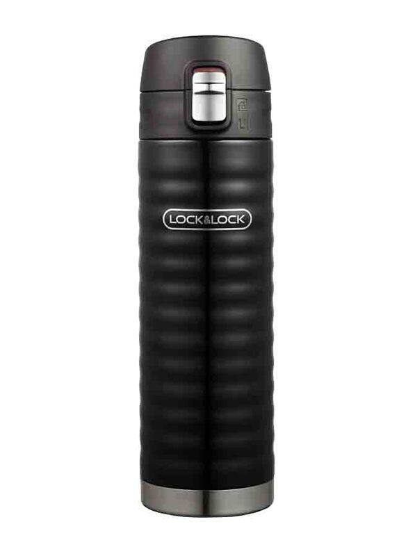 

LocknLock 450ml Wave Tumbler, LHC3230, Black