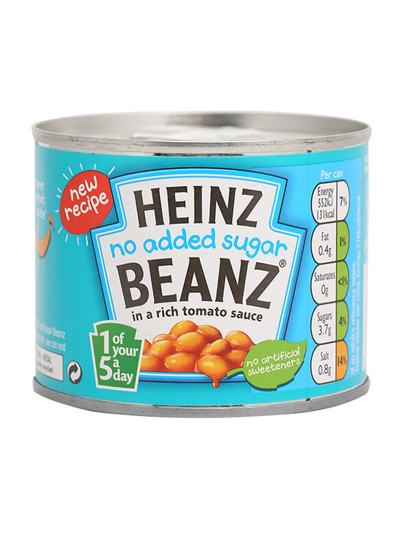 

Heinz No Added Sugar Baked Beans in Tomato Sauce, 200g