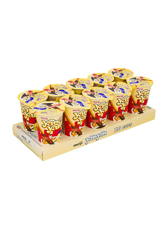 Meiji Yan Yan Milk Chocolate Cream Biscuits, 44g