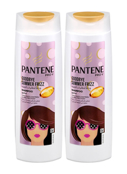 Pantene Pro-V Goodbye Summer Frizz Shampoo for Dry Hair, 2 x 400ml