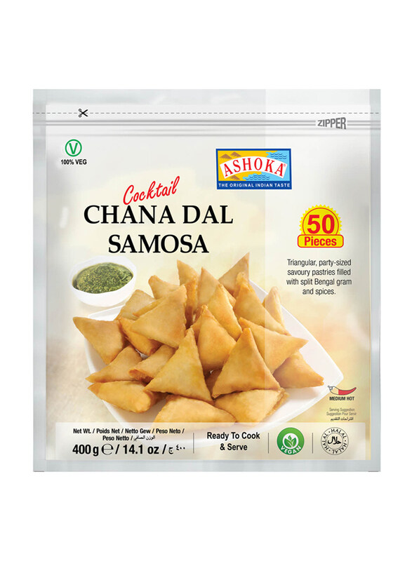 

Ashoka Cocktail Chana Dal Samosa, 400g