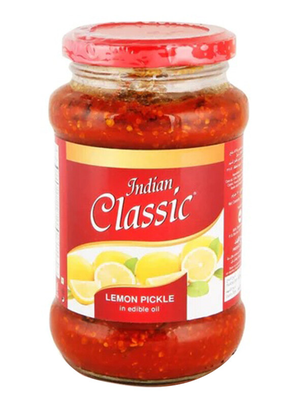 

Indian Classic Lemon Pickle Oil, 400g