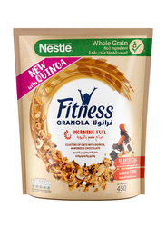 Nestle Fittness Quinoa Chocolate & Nuts Granola Cereal Bag, 450g