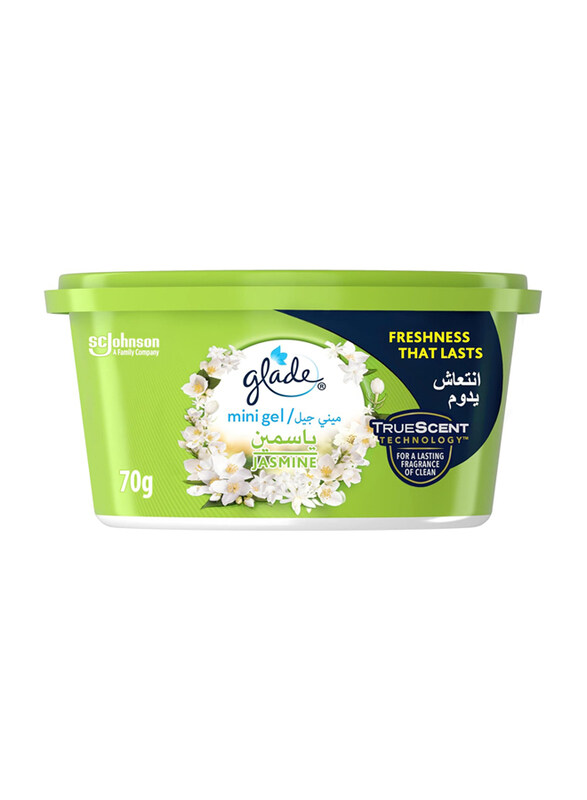 

Glade Mini Gel Jasmine Air Freshener, 70g