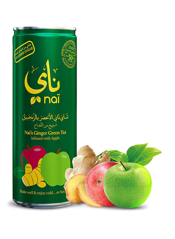 

Nai Ginger Apple Green Iced Tea, 250ml