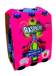 Barbican Raspberry Non Alcoholic Malt Drink, 6 Bottles x 330ml