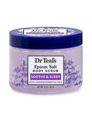 Dr Teal's Epsom Salt Body Scrub Lavender, 454g