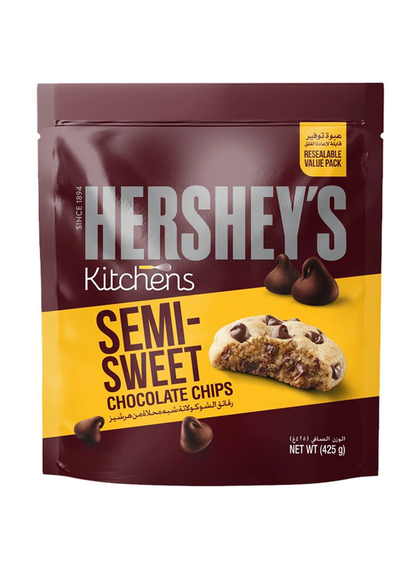 

Hersheys Semi Sweet Baking Chocolate Chips, 425g