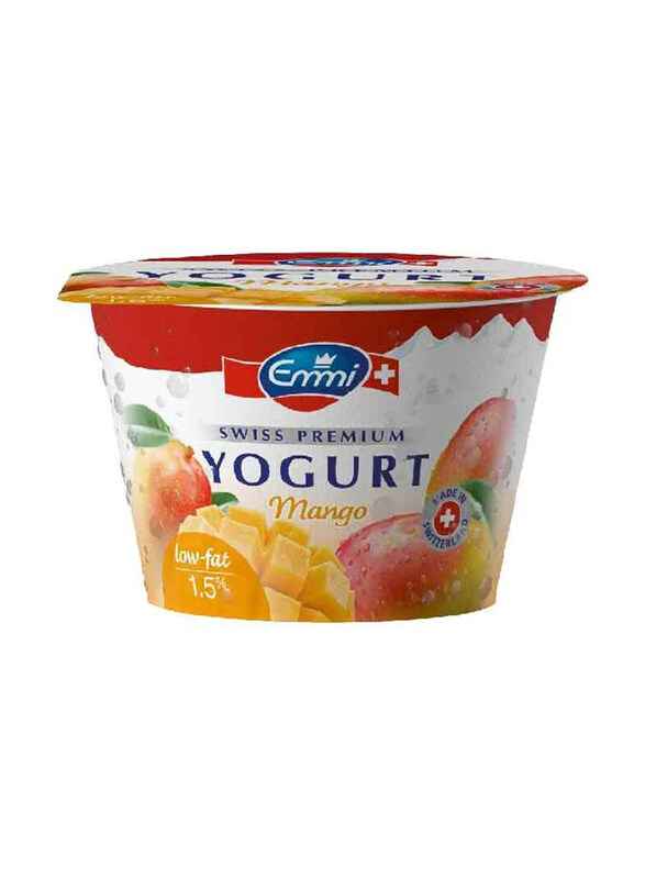 

Emmi Swiss Premium 1.5% Fat Mango Yogurt, 100g